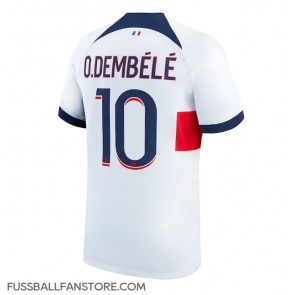 Paris Saint-Germain Ousmane Dembele #10 Replik Auswärtstrikot 2023-24 Kurzarm